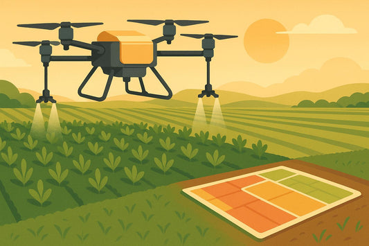 Agricultural Drone Coverage Area Planner