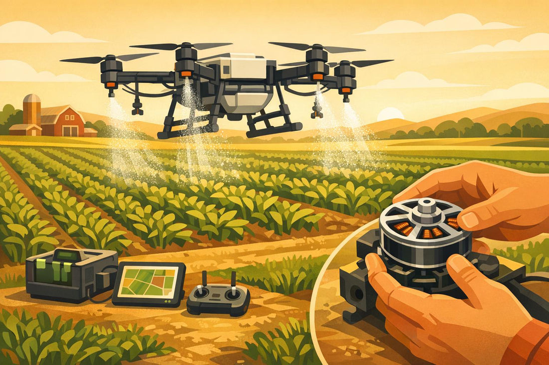 Fixing Motor Overheating in Spray Drones