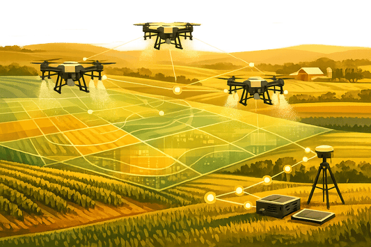 How Multi-Drone Systems Share Real-Time Data