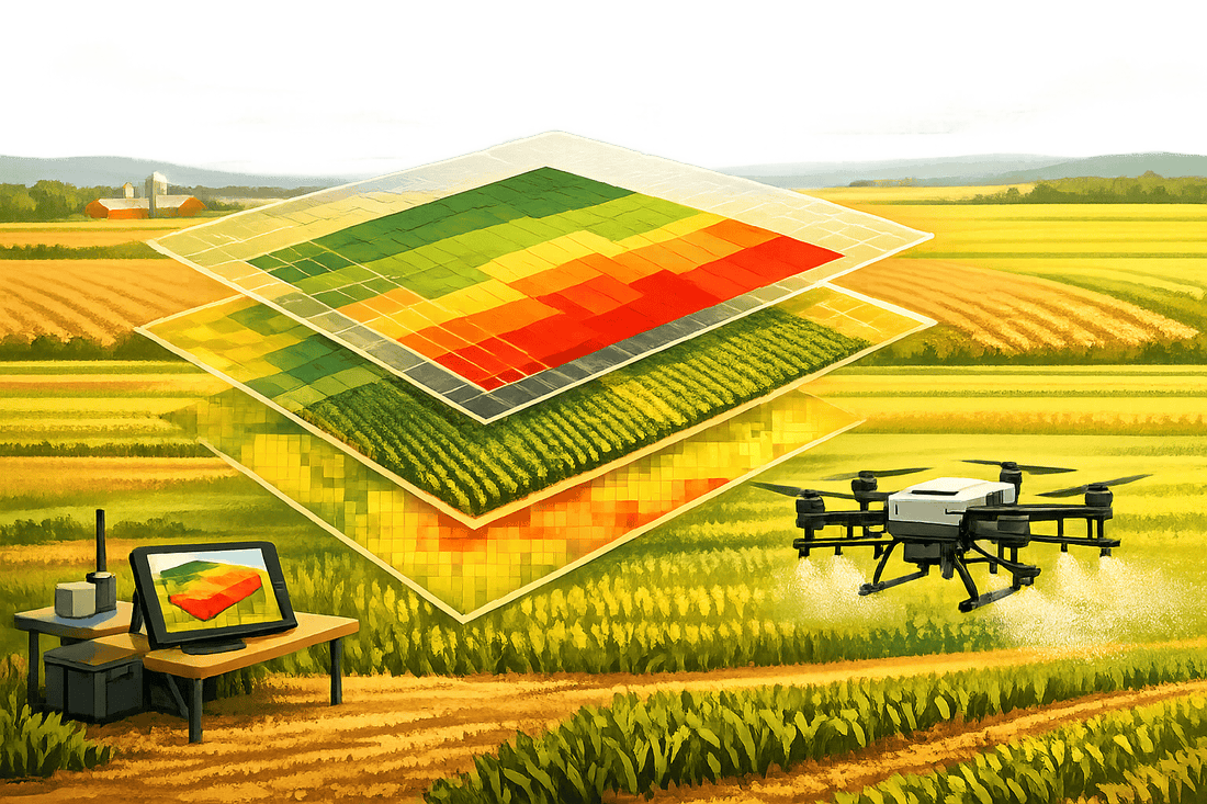How to Combine Satellite and Drone Data for Field Zoning