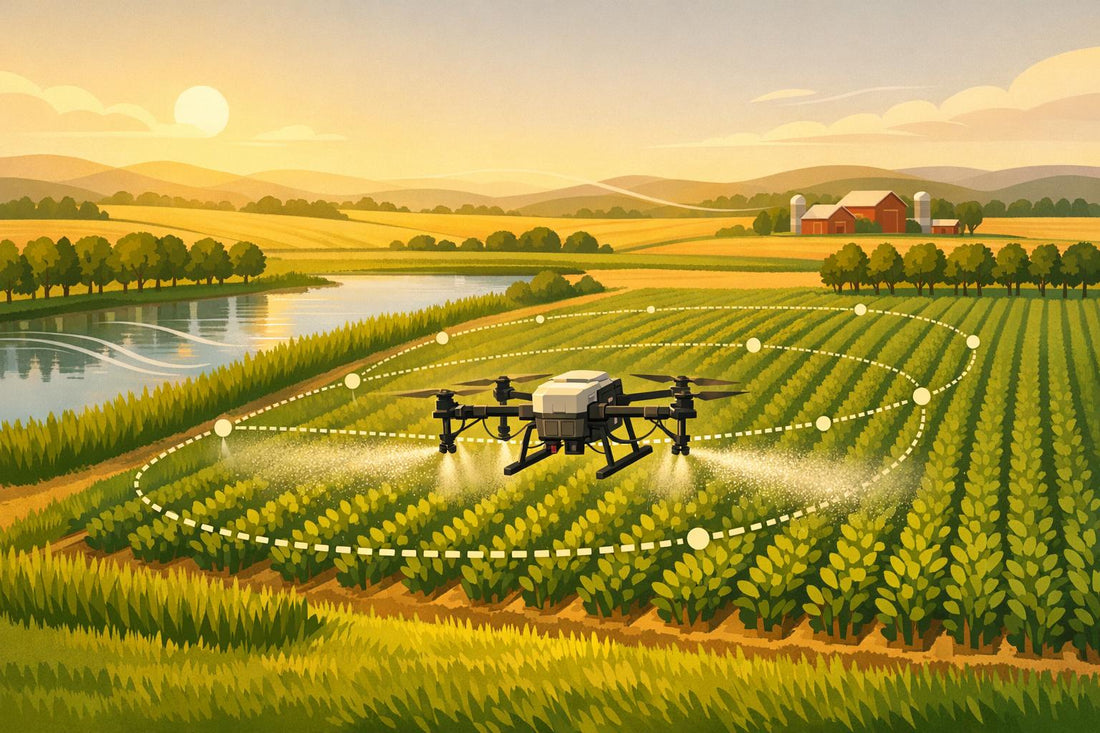 Spray Drift: Causes and Solutions with Drones
