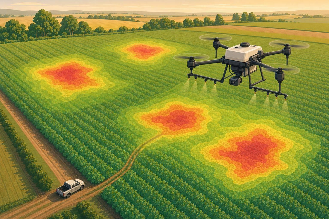 Thermal Camera Drones for Pest Stress Detection