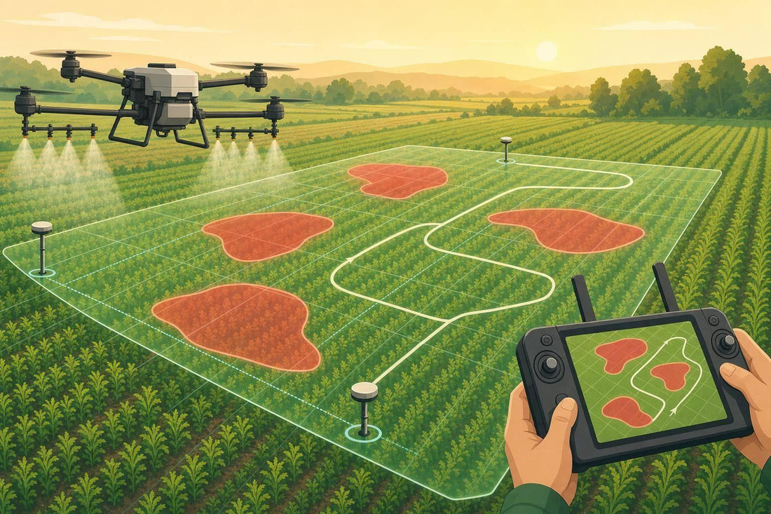 Drone Weed Mapping: Survey to Spray Workflow