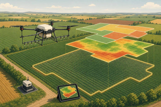 How GIS Turns Drone Images into Field Maps