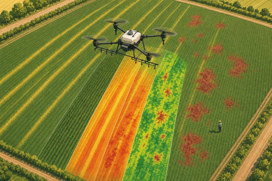 Crop Stress vs Disease: UAV Data Signals