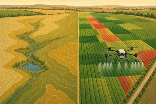 Topographic Mapping vs Field Imaging for Crop Planning