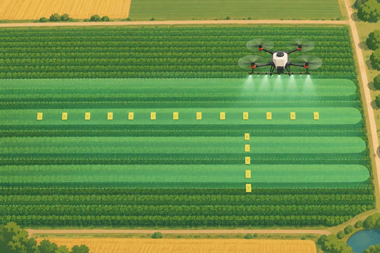 Calibrating Drone Spray Swaths for Even Coverage