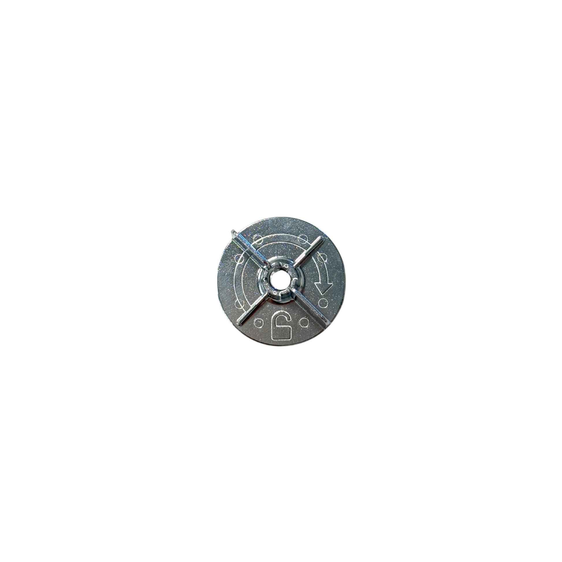 Talos T60X Thumb Nut Silver