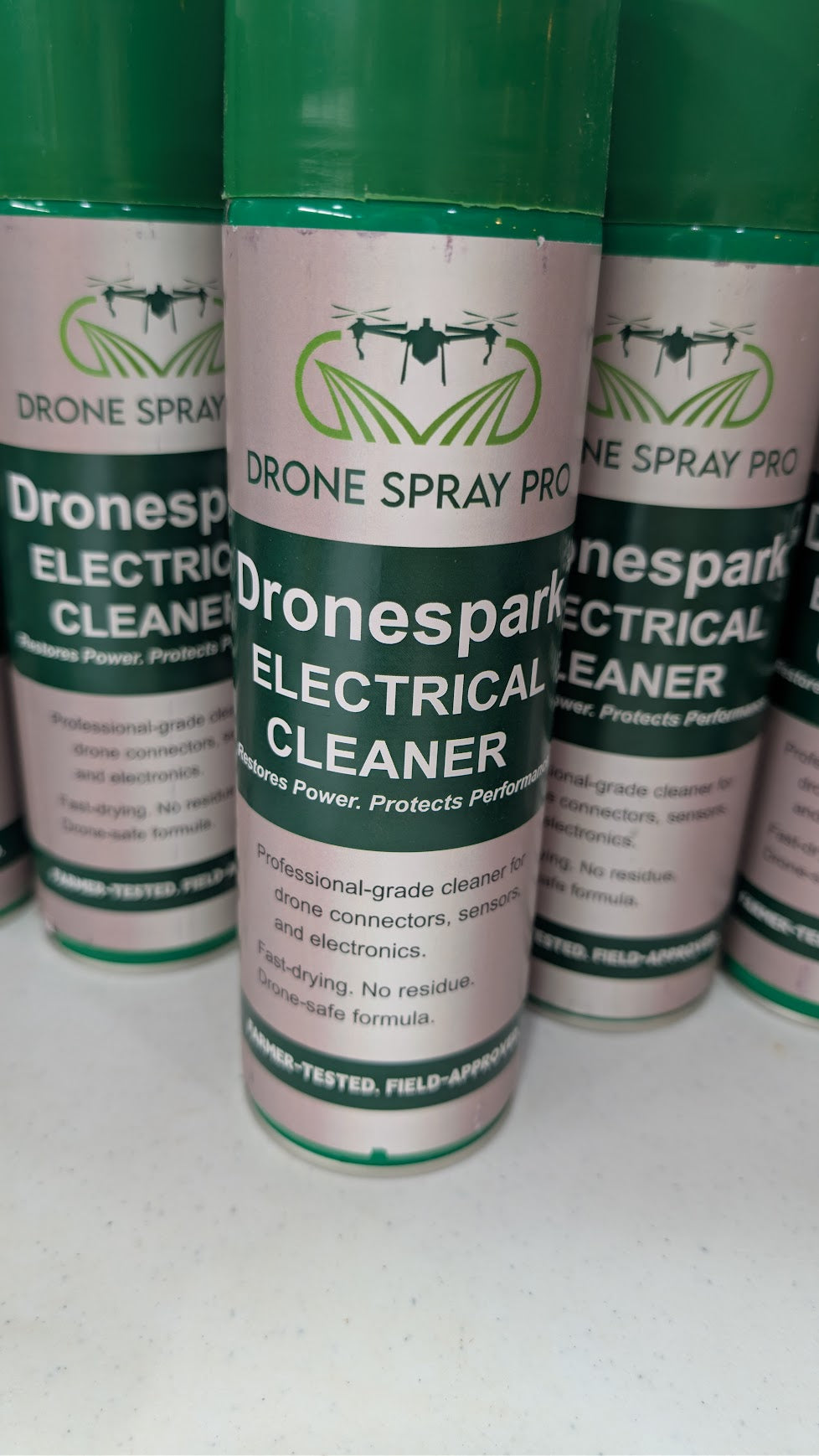 DroneSpark™ Drone Electrical Contact Cleaner – Aerosol Electronics Cleaner for UAVs