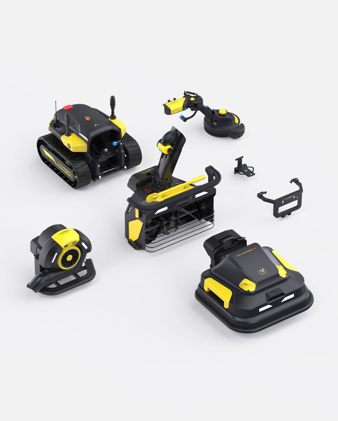 Yarbo Y40P Lawn Mower Pro + Snow Blower Gen 2 + Blower + Trimmer Package