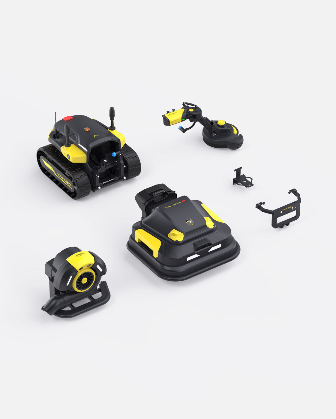 Yarbo Y40P Lawn Mower Pro + Blower + Trimmer Package