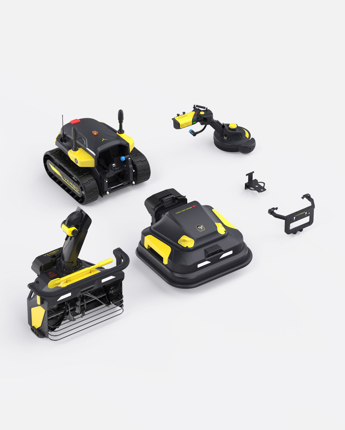 Yarbo Y40P Lawn Mower Pro + Snow Blower Gen 2 + Trimmer Package