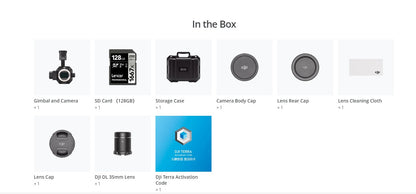 Zenmuse P1 - UAV load gimbal camera