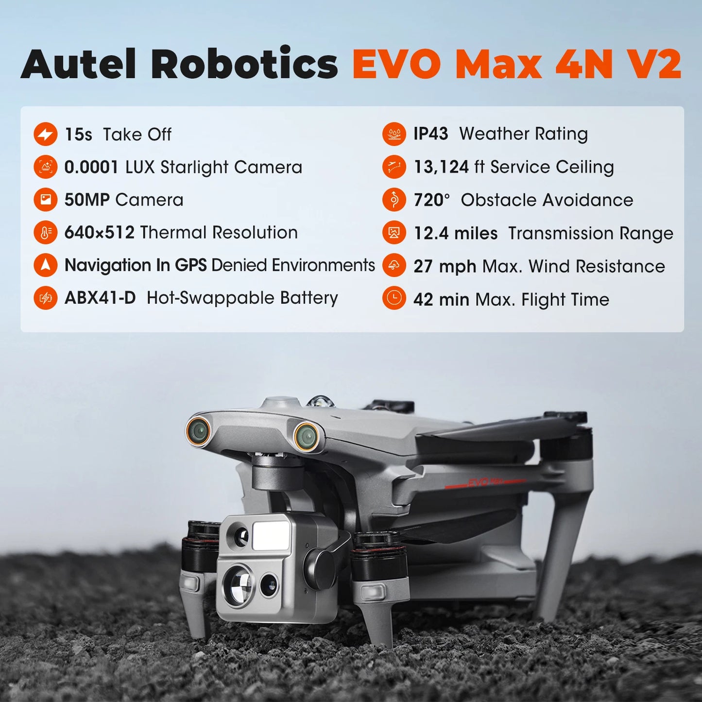 Autel EVO Max 4N V2 – Ready To Fly Kit